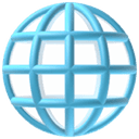 Globe with meridians emoji