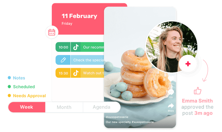 Automated TikTok video planning and scheduling with Sociality.io Publish module
