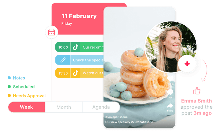 Automated TikTok video planning and scheduling with Sociality.io Publish module