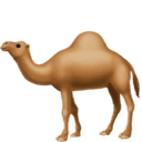 Camel emoji