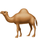 Camel emoji