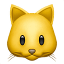 Cat face emoji
