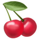 Cherries emoji