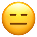 Expressionless emoji