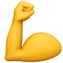 Flexed biceps emoji