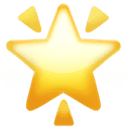 Glowing star emoji