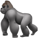 Gorilla emoji