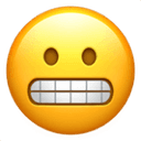Grimacing face emoji