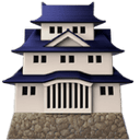 Japanese castle emoji