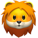 Lion face emoji
