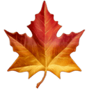 Maple leaf emoji