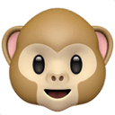 Monkey face emoji