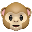 Monkey face emoji