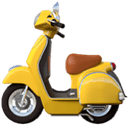 Motor scooter emoji