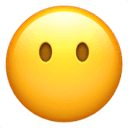 No mouth emoji