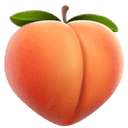 Peach emoji