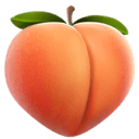 Peach emoji