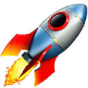 Rocket emoji