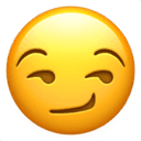Smirk emoji
