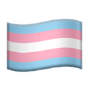 Transgender flag emoji