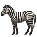 Zebra emoji