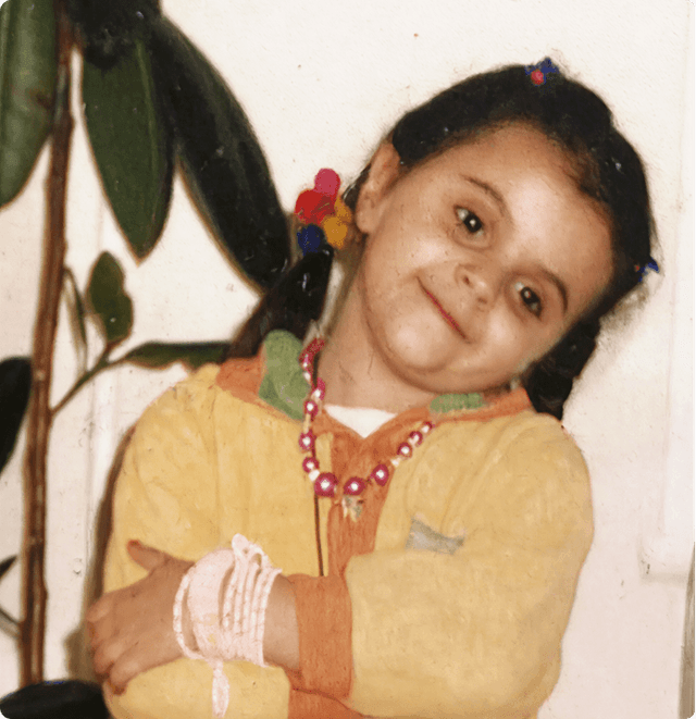 Sociality.io team - Berfin as a kid