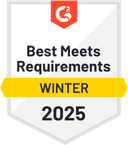 Best Meets Requirements - G2 Summer report 2025