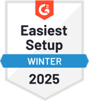 Easiest Setup - G2 Summer report 2025