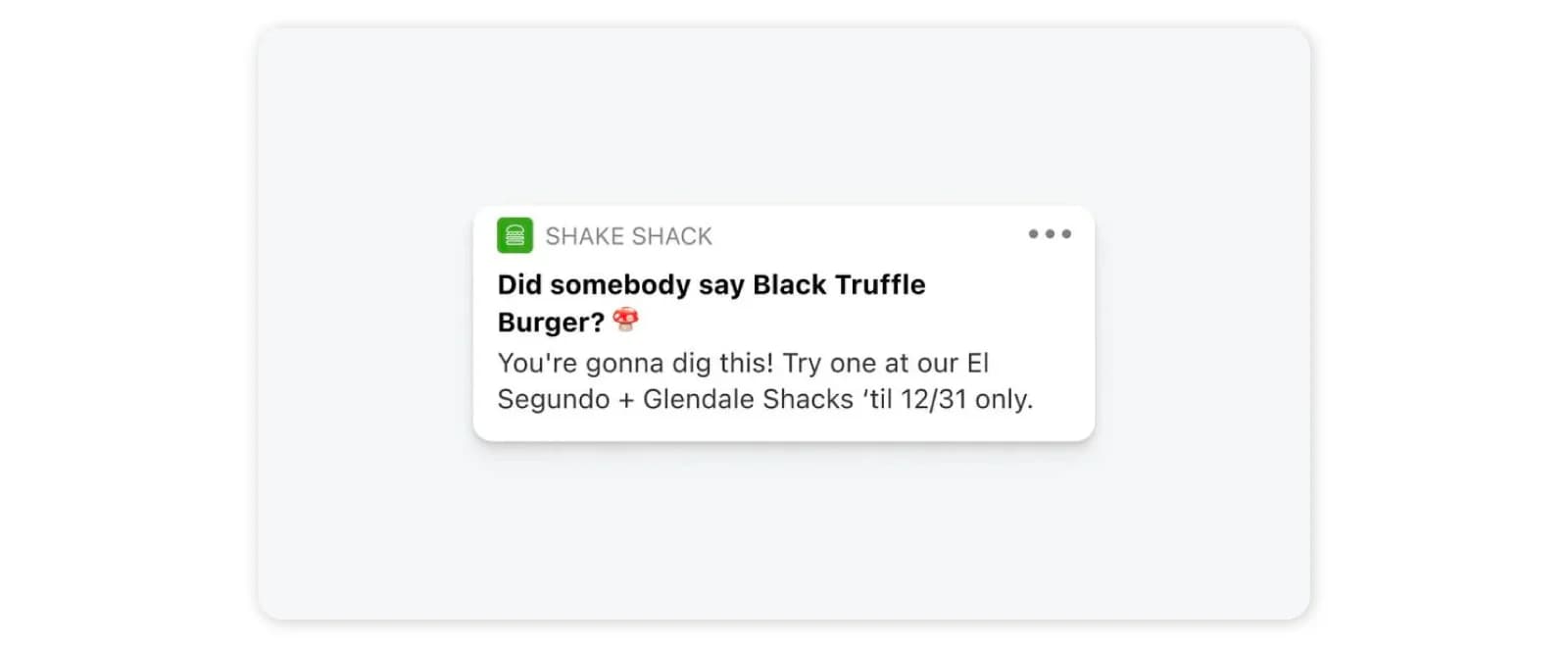 Push notifications