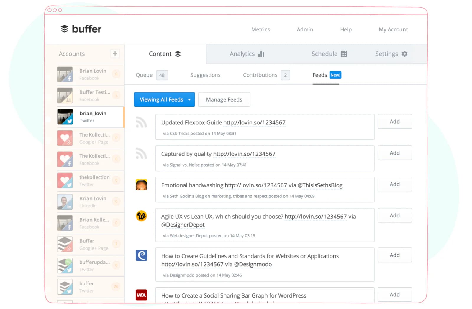 Hootsuite vs Buffer - Buffer Look