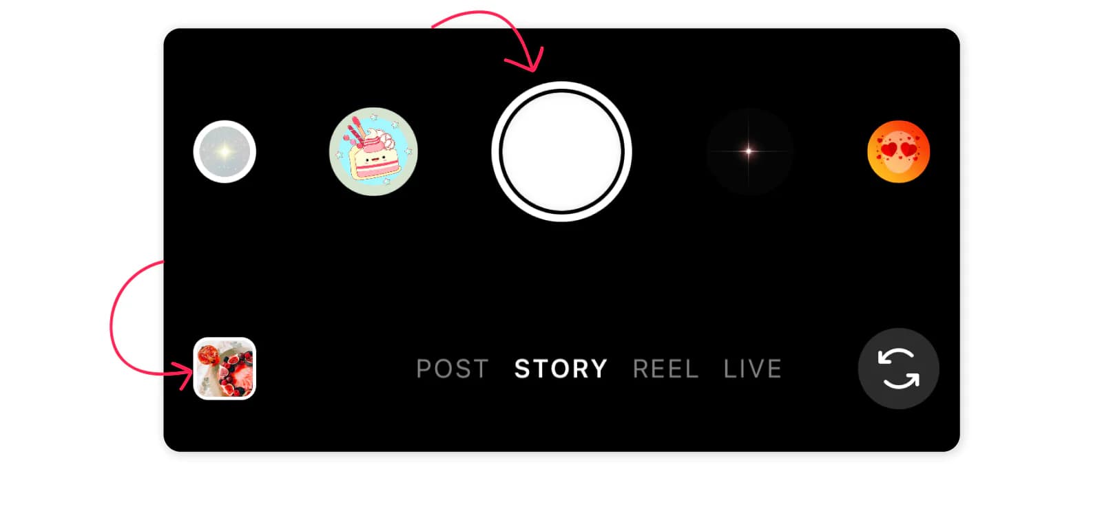 How to make Instagram Stories - 2