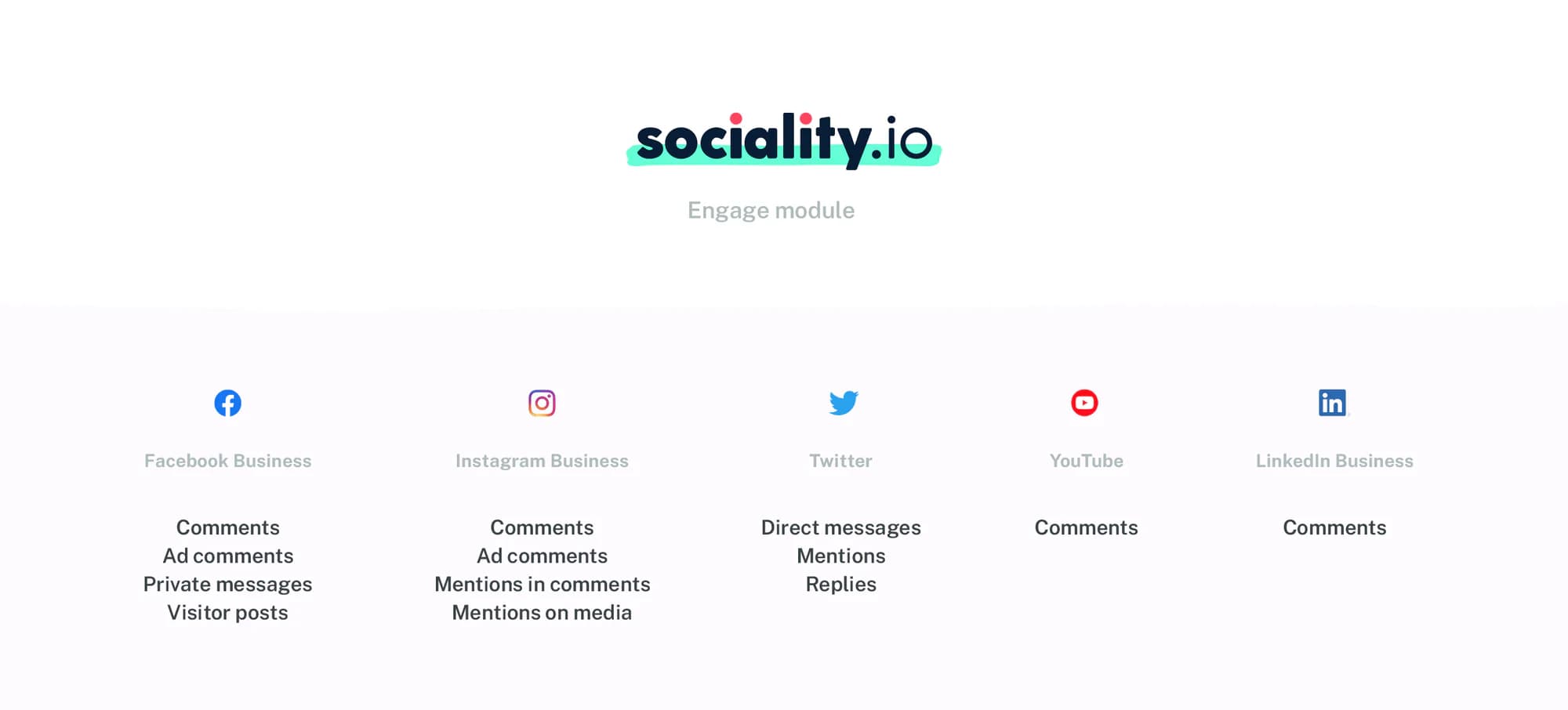 Sociality.io Engage module