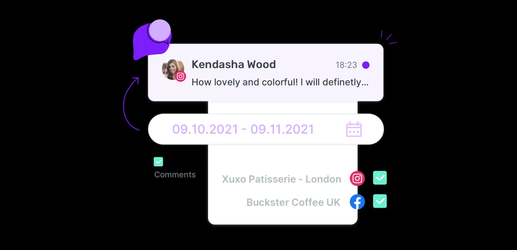 Filtering Sociality.io conversations by date range and channel