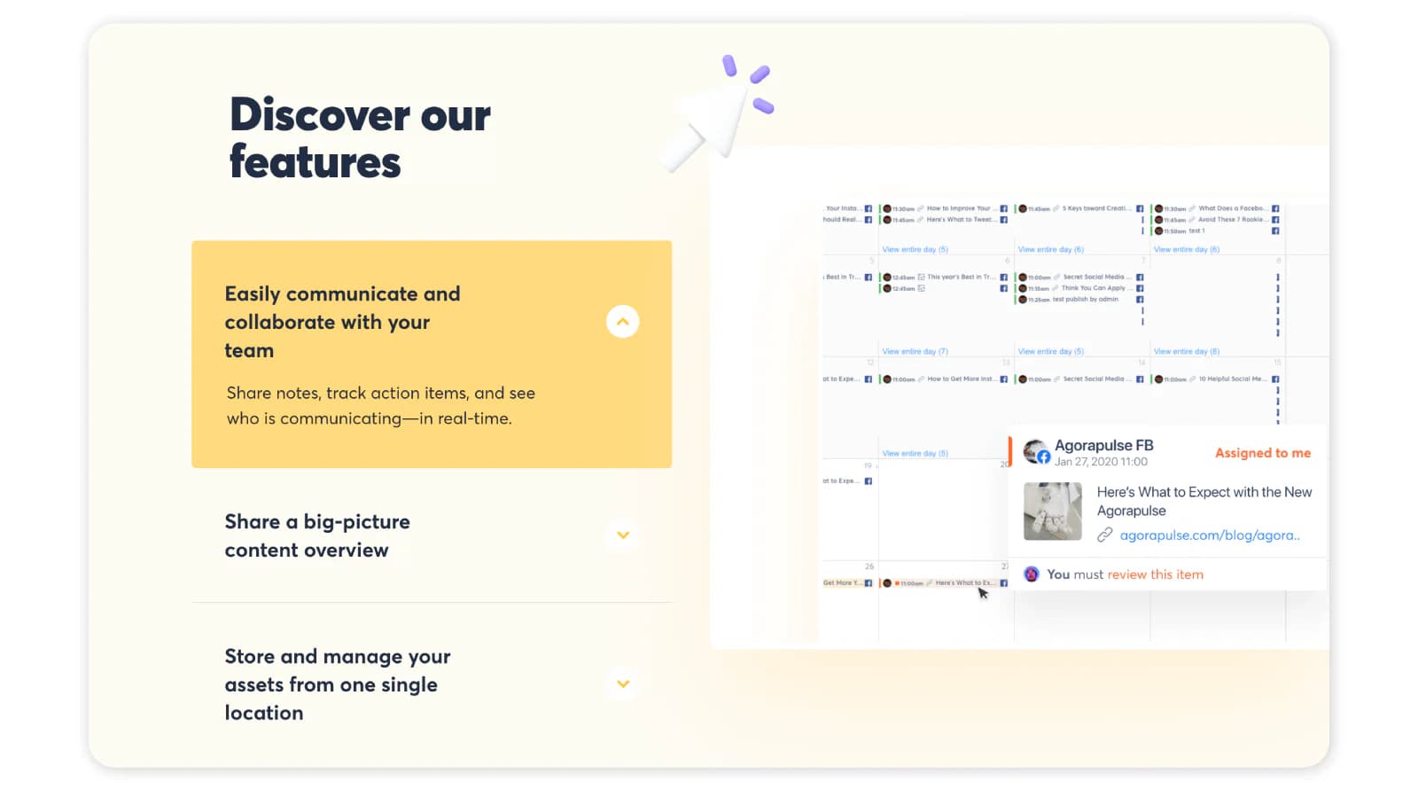 Best social media management tools for collaboration - AgoraPulse