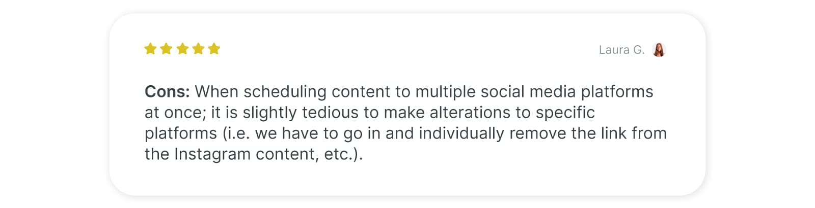 AgoraPulse cons