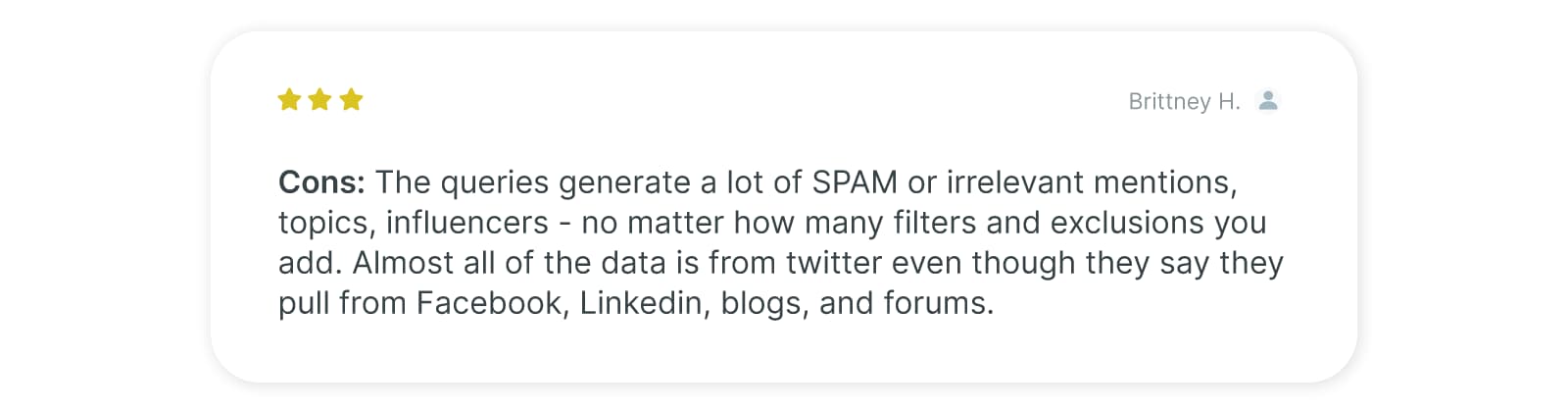 Brandwatch cons