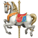 Carousel horse emoji