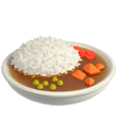 Curry and rice emoji