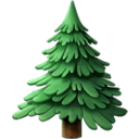 Evergreen tree emoji