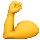 Flexed biceps emoji