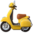 Motor scooter emoji
