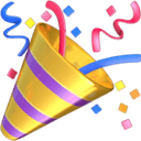 Party popper emoji