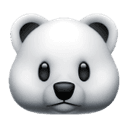Polar bear emoji
