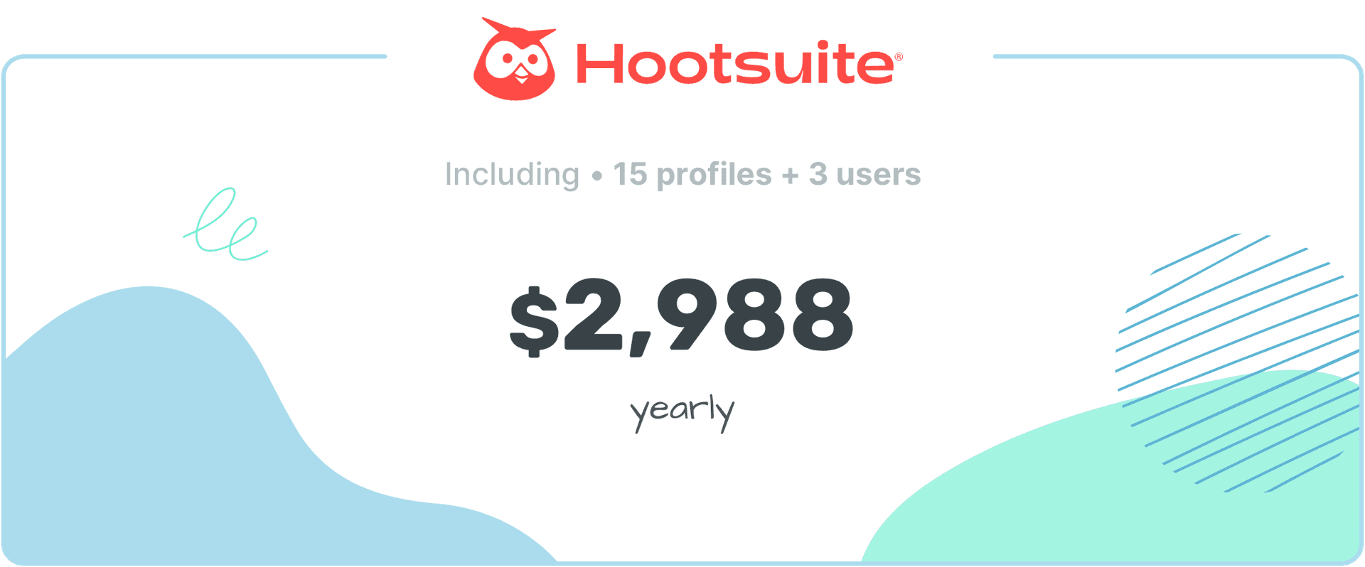 Social media management tools - Hootsuite pricing