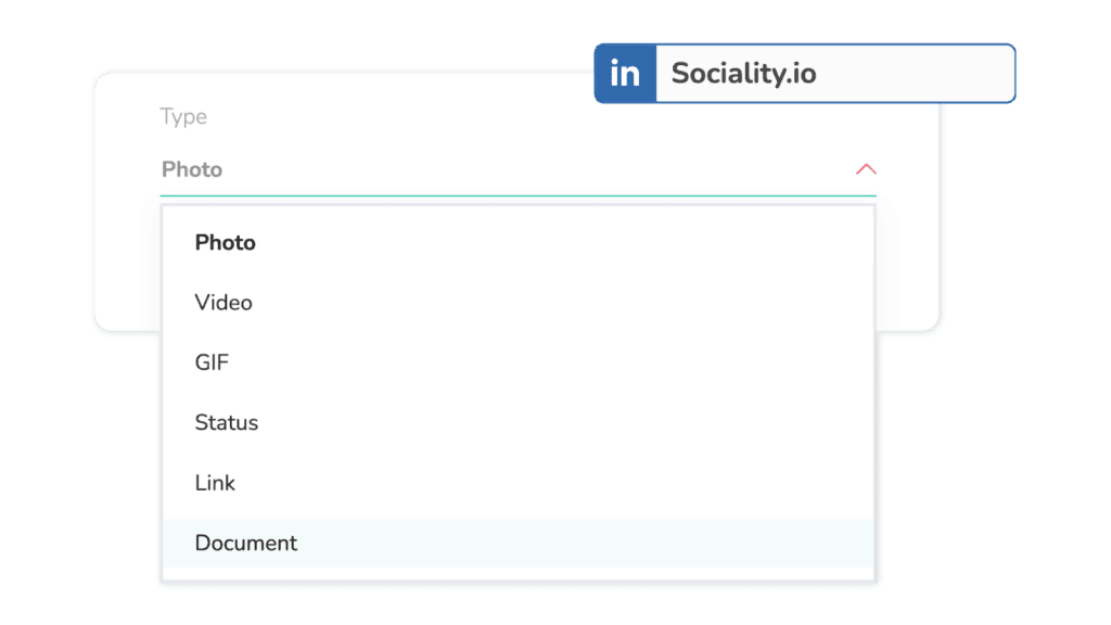 Product Update December - LinkedIn ‘Document’ posts direct publishing