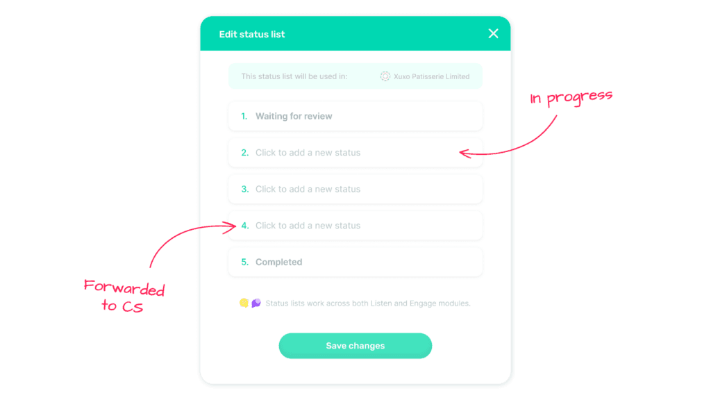 Status Tracking