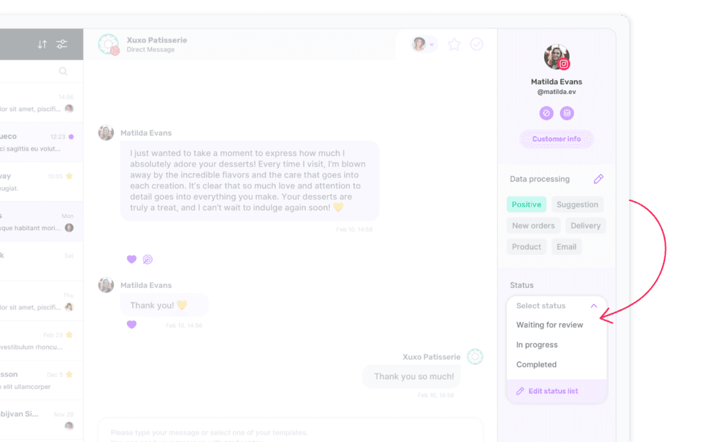 Product Update February 2025 - Status Integration