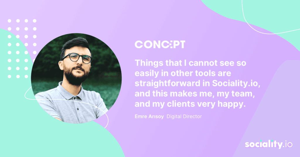 Concept Istanbul and their Sociality.io experience