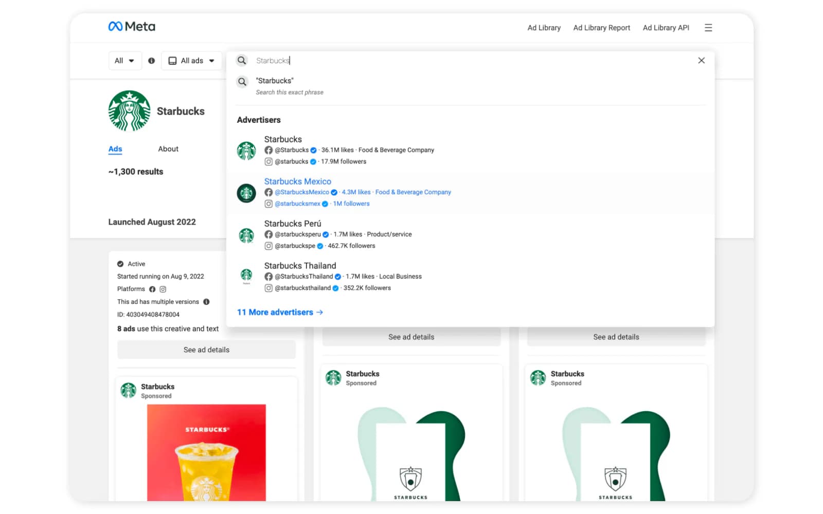 How to run Facebook ads competitor analysis - Step 1