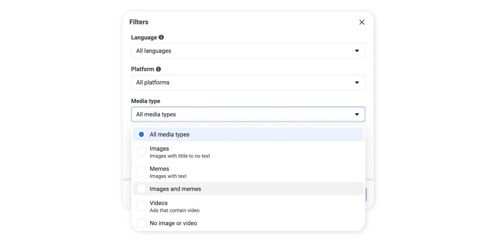 How to run Facebook ads competitor analysis - Step 4